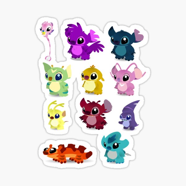 Baby Stitch Stickers for Sale