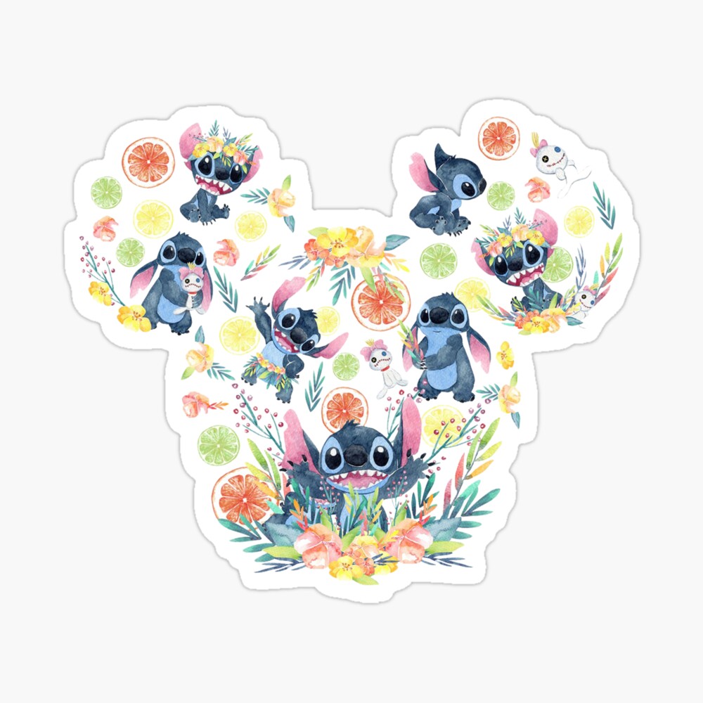 Jumba Jookiba Lilo And Stitch Filled Embroidery Design 3 - Instant Download