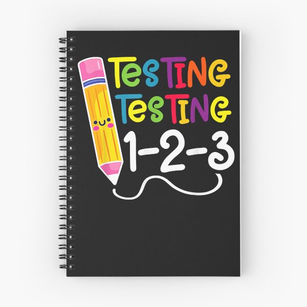 Item preview, Testing Testing 123 Funny Testing Day Teacher Gift T-Shirt designed and sold by zorinaabzs143.