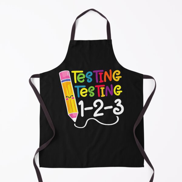 Item preview, Testing Testing 123 Funny Testing Day Teacher Gift T-Shirt designed and sold by zorinaabzs143.