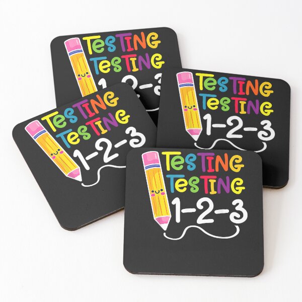 Item preview, Testing Testing 123 Funny Testing Day Teacher Gift T-Shirt designed and sold by zorinaabzs143.