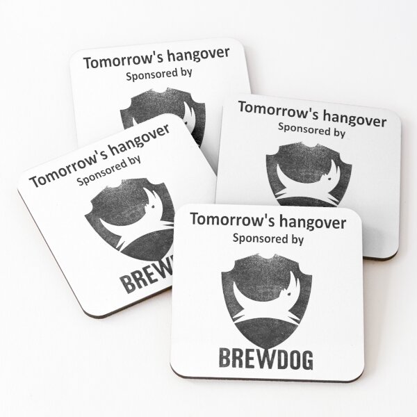 Item preview, Tomorrows hangover sponsored by Brewdog designed and sold by TeeWort.