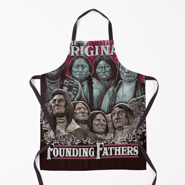 Item preview, The Original Founding Fathers Mount Rushmore Native American Indian Classic T-Shirt designed and sold by SHUSUN.