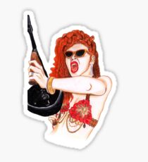 Poison Ivy The Cramps Sticker