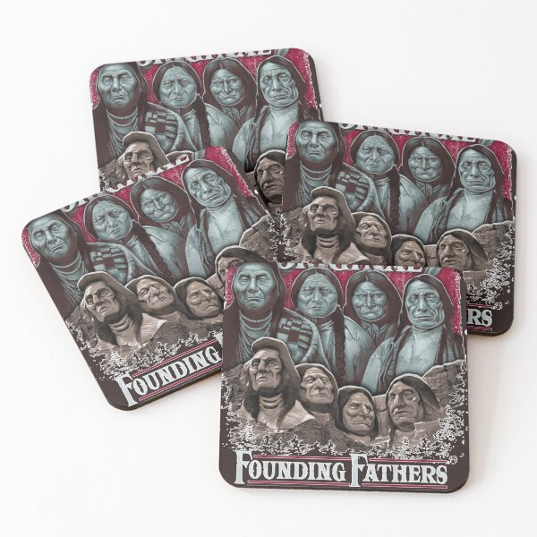 Item preview, The Original Founding Fathers Mount Rushmore  Native American Indian Classic T-Shirt designed and sold by MARIAIRADO.