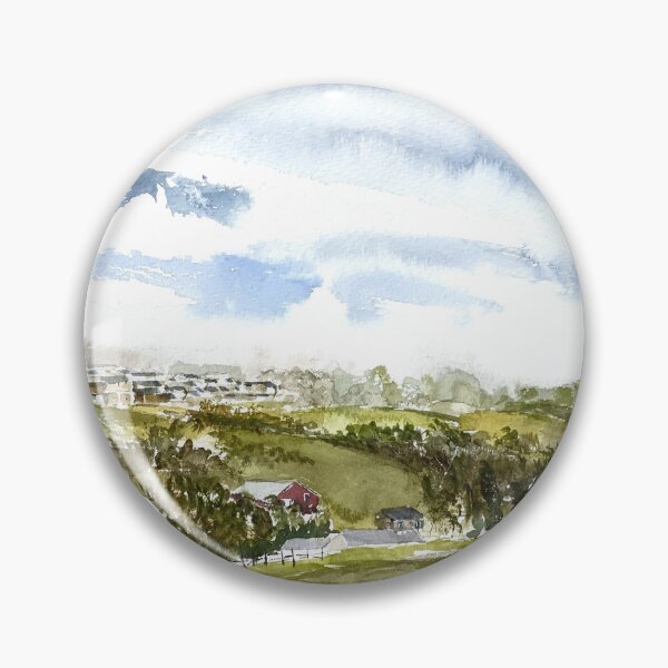Item preview, A View to Oakworth Village from Haworth, Yorkshire designed and sold by OnHeathAndMoor.