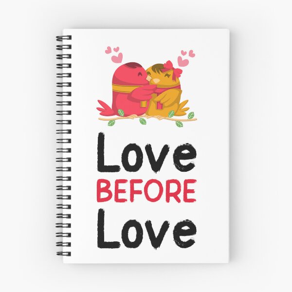 Item preview, LOVE BEFORE LOVE black text designed and sold by Maushmi.