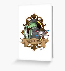 Descyther Greeting Card