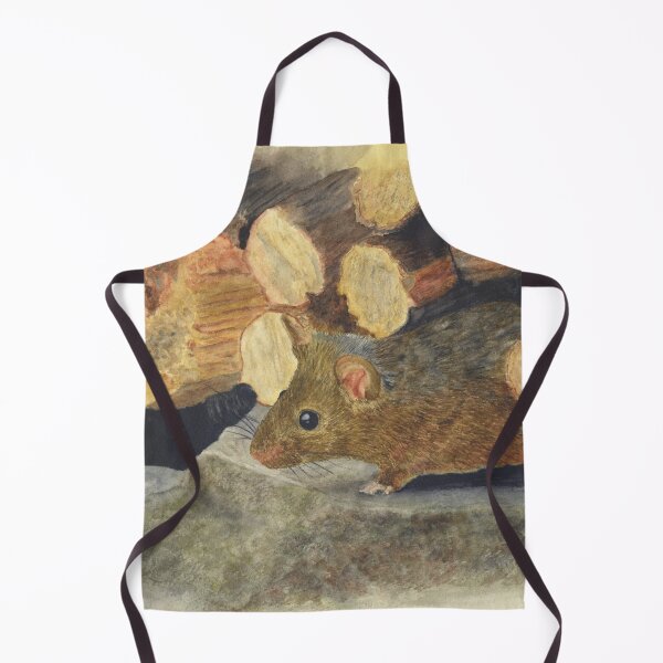 Item preview, Mouse in a wood pile designed and sold by HeartwoodStudio.