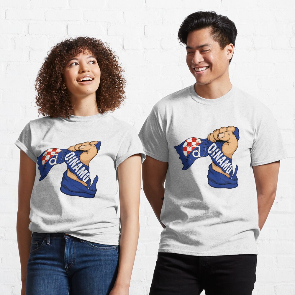 Discover Dinamo Zagreb kroatische Fußballsportfans Classic T-Shirt