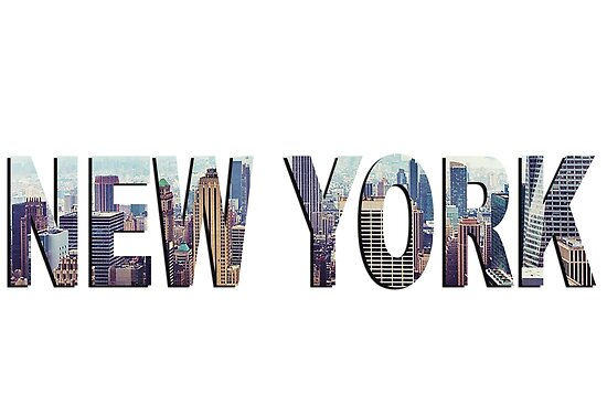 "New York City  Word Art" Posters by Laurawr1ght  Redbubble