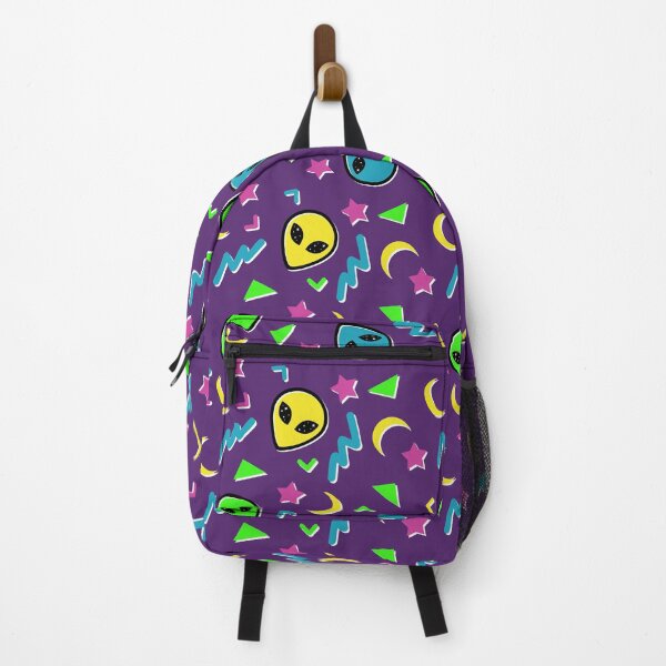 Item preview, 90s Geometric Alien - Purple and Neon designed and sold by 90sAlien.