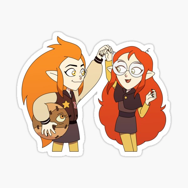 The Clawthorne Sisters - The Owl House - Sticker