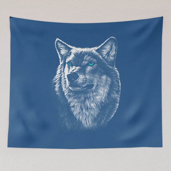 Item preview, Wolf face designed and sold by NcQuond.