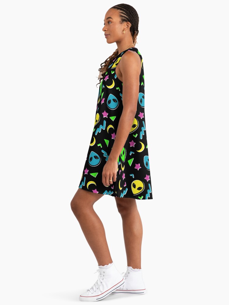 navy blue dress for baby girl 90s Neon Outfits main image 1
