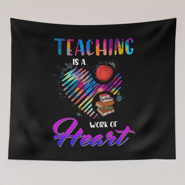 Item preview, Best Teaching Things Heart Teacher Life Education School Assistant designed and sold by adsmod.