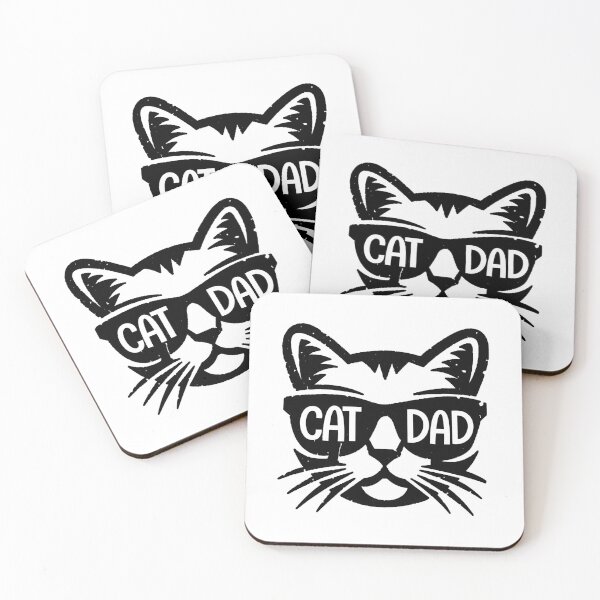 Item preview, cat dad designed and sold by Toonify4U.