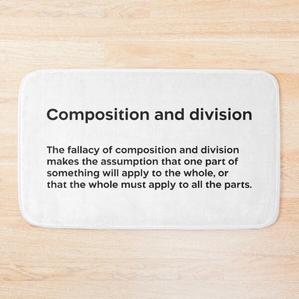 Item preview, Composition and division black designed and sold by EdimQuotes.
