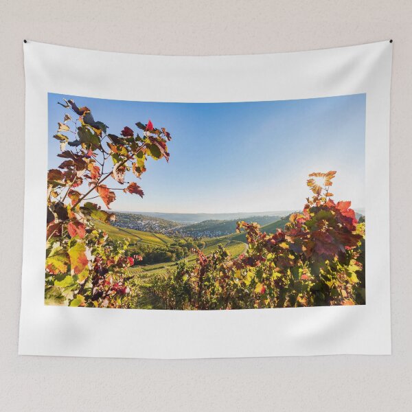 Item preview, Vineyards in Stuttgart in autumn designed and sold by dieterich.
