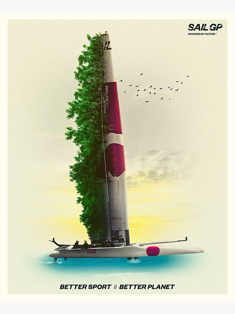 "Better sport better SailGP poster" Poster for Sale by heymate Redbubble