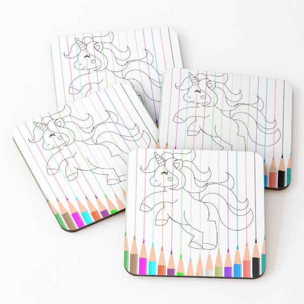 Item preview, sweet unicorn color designed and sold by Bee-Keej8.