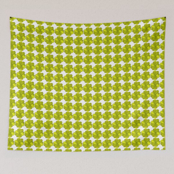 Item preview, Greenish Yellow Flower pattern designed and sold by DigitalGemArt.