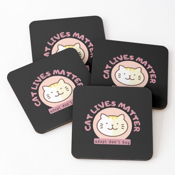 Item preview, Cat Lives Matter - Adopt Don't Buy  designed and sold by yoshra.