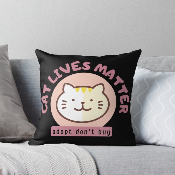 Item preview, Cat Lives Matter - Adopt Don't Buy  designed and sold by yoshra.