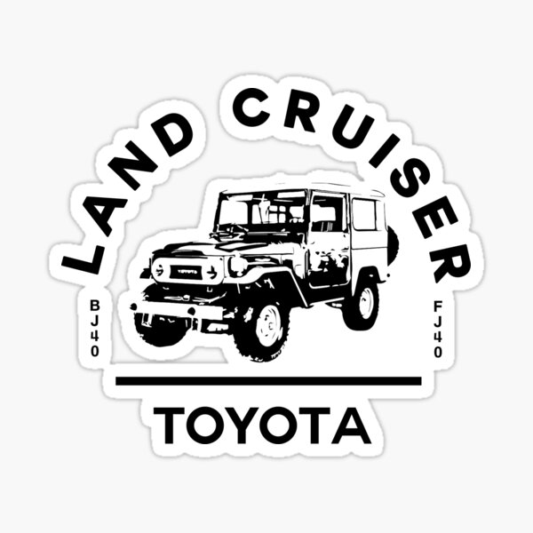 Toyota Land Cruiser BJ40 Sticker