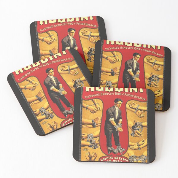Item preview, Houdini, vintage theater poster  designed and sold by ChandraGay5.