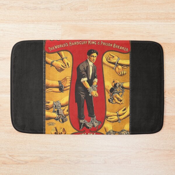 Item preview, Houdini, vintage theater poster  designed and sold by ChandraGay5.