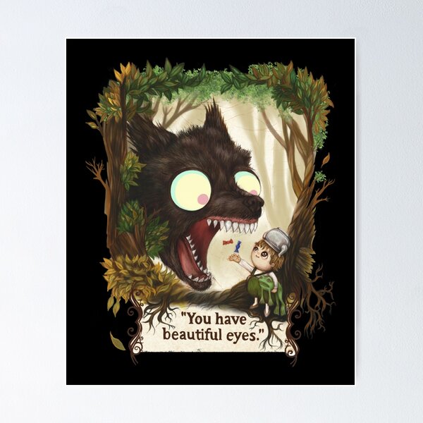 Item preview, You have beautiful eyes  over the garden wall designed and sold by NcQuond.