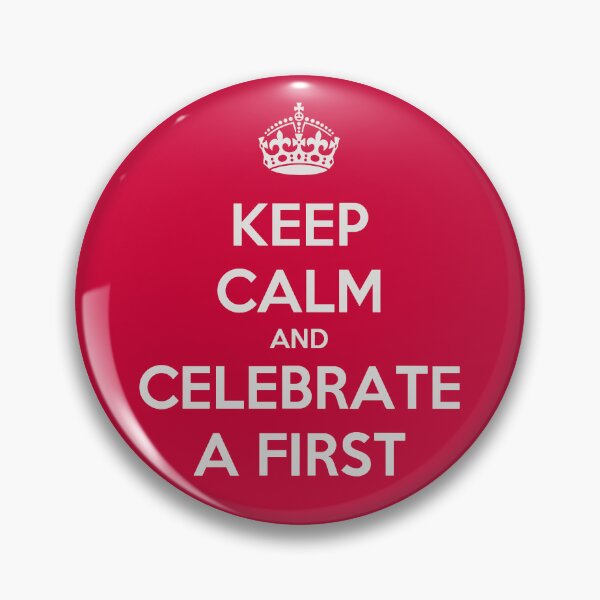Item preview, Keep Calm And Celebrate A First Pale Greyish White Text designed and sold by taiche.