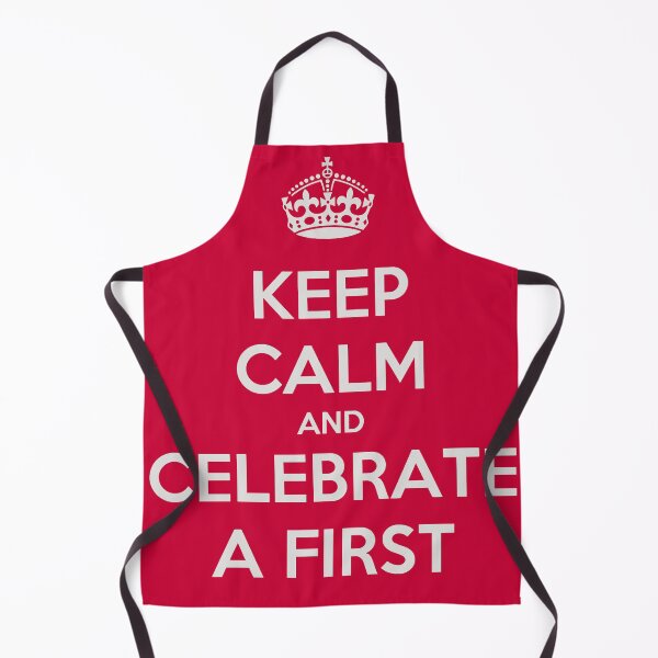 Item preview, Keep Calm And Celebrate A First Pale Greyish White Text designed and sold by taiche.