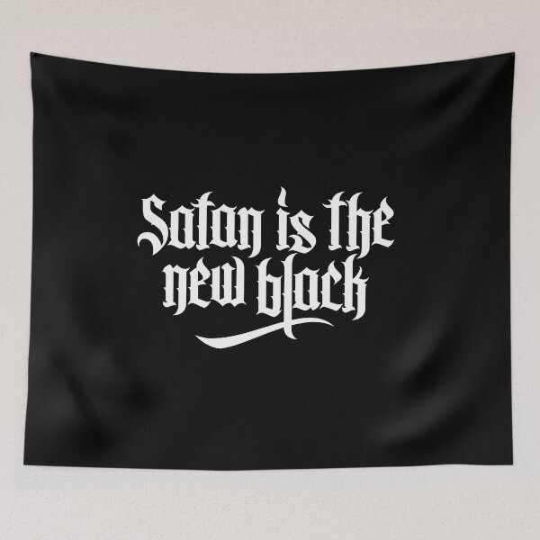 Item preview, Satan is the new black No.2 (white) designed and sold by Mystic-Land.