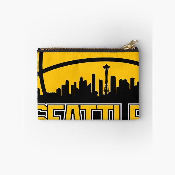 Item preview, Retro Sonics Basketball Seattle City Skyline  designed and sold by zayvonmano.