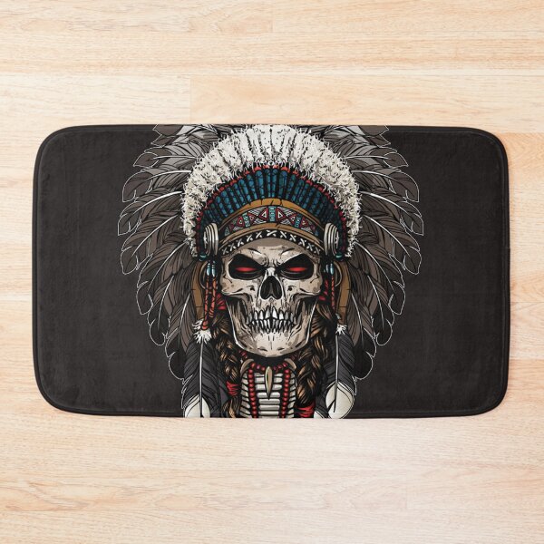 Item preview, Warrior of indian skull Classic T-Shirt designed and sold by JAMESWESTER.