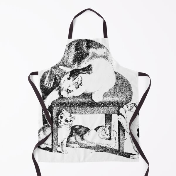 Item preview, Domestic Cat On A Stool And Three Playful Kittens: Illustration by Gottfried Mind, The Raphael of Cats 1768-1814 designed and sold by TeachUrb.