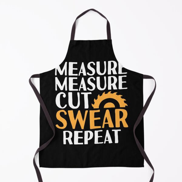 Item preview, Carpentry Shirt Measure Cut Swear Repeat Tees Carpenter Gift designed and sold by TARABENNIE01.