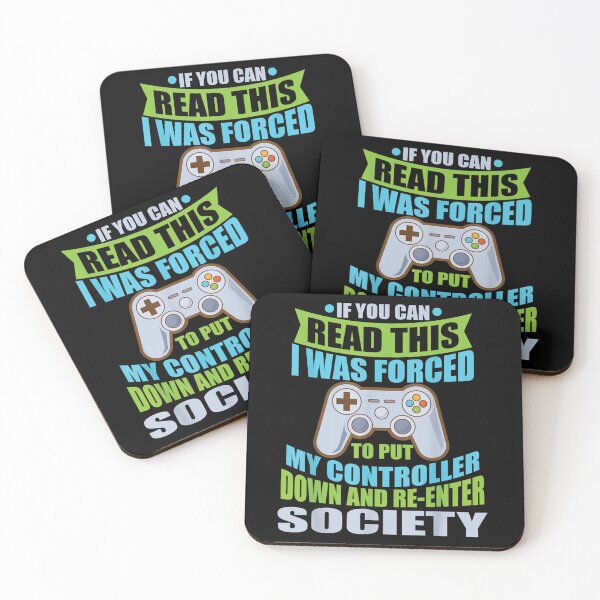 Item preview, Put Controller Down Re-Enter Society Funny Gamer designed and sold by zacben.