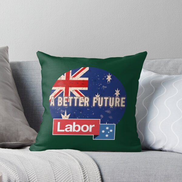 Item preview, Australian Labor Party  a better future  Australian map retro    designed and sold by ModernWildlife.