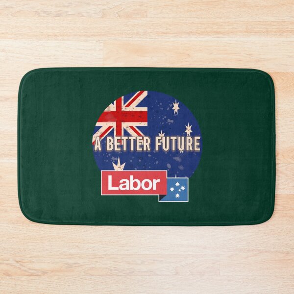 Item preview, Australian Labor Party  a better future  Australian map retro    designed and sold by ModernWildlife.