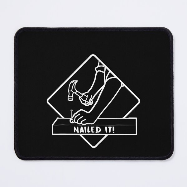 Item preview, Nailed It, Funny Woodworker Carpenter Novelty  designed and sold by TARABENNIE01.