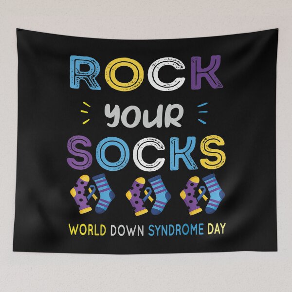Item preview, World Down Syndrome Awareness Day Kids Rock Your Socks designed and sold by zacben.