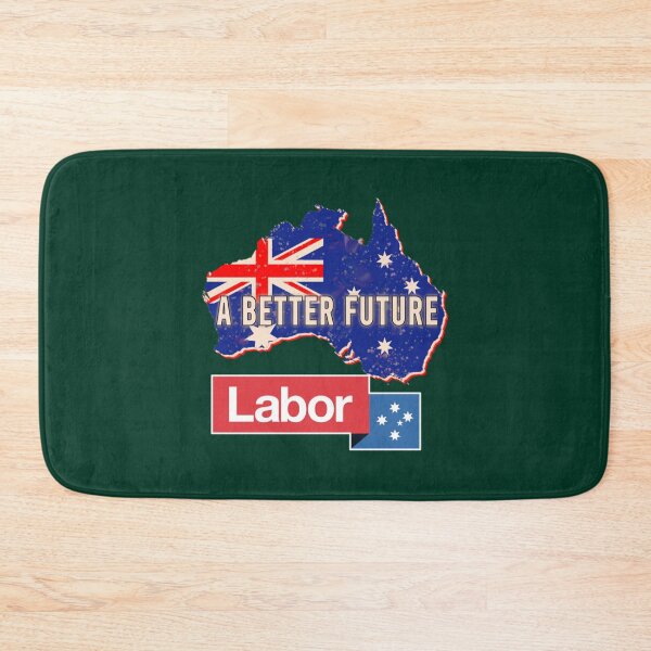 Item preview, Australian Labor Party  a better future  Australian map retro   designed and sold by ModernWildlife.