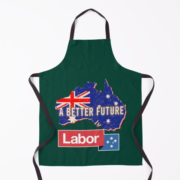 Item preview, Australian Labor Party a better future Australian map retro designed and sold by ModernWildlife.