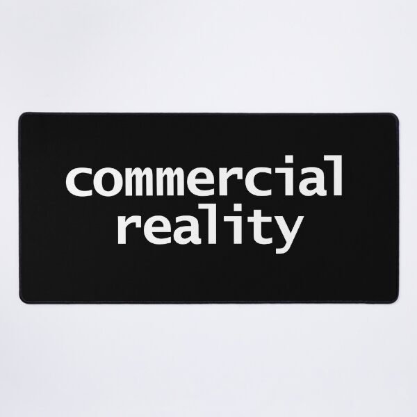 Item preview, Commercial Reality Typography White Text designed and sold by ellenhenry.