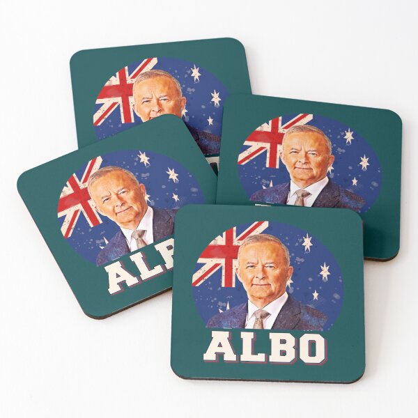 Item preview, Australian Labor Party  albo  Australian flag retro   designed and sold by ModernWildlife.