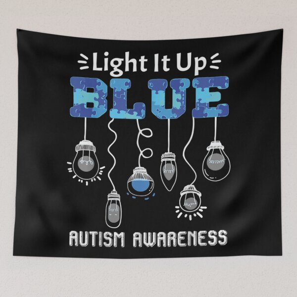 Item preview, Light It Up Blue For Autism Awareness  designed and sold by zacben.