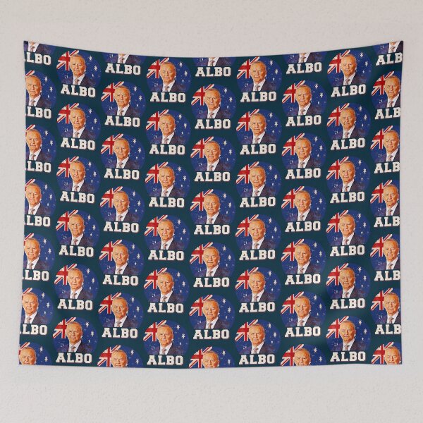 Item preview, Australian Labor Party  albo  Australian flag retro   designed and sold by ModernWildlife.